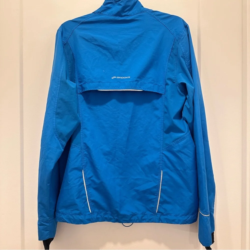 Brooks Reflective Running Jacket EUC Size Small - Picture 2 of 5